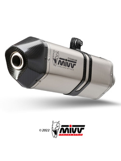 Tłumik motocyklowy Slip-On Line (Speed Edge) MIVV do Aprilia Tuareg 660 (22-) titanium