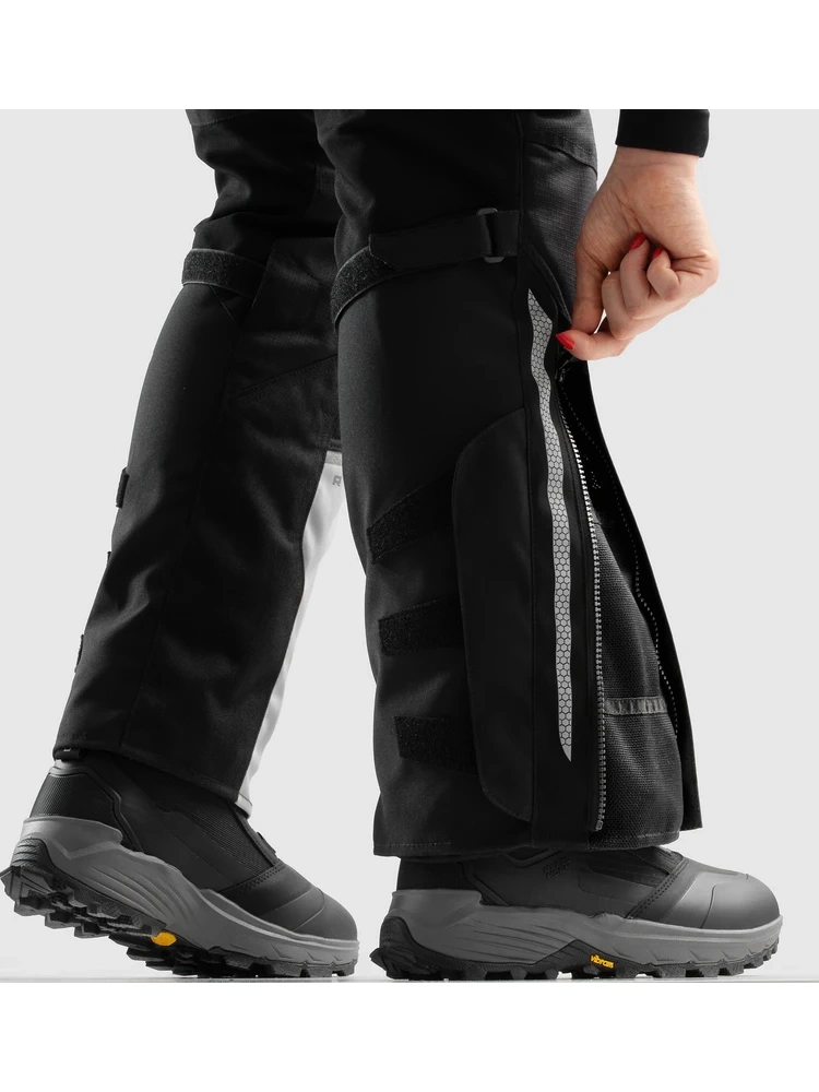 Spodnie motocyklowe damskie tekstylne Rebelhorn Hardy 3.0 czarno-szare