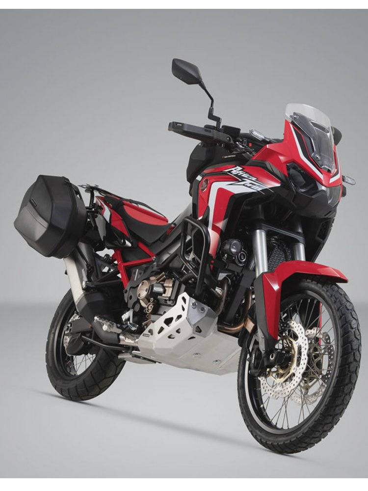 Zestaw: kufry boczne + stelaż ABS Aero System Sw-Motech do Honda CRF1100 L Africa Twin (19-21)