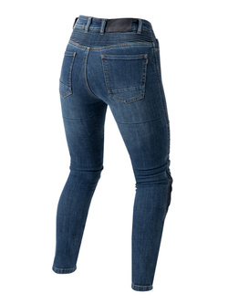 Jeansy motocyklowe damskie Ozone Angeless II jasnoniebieskie 