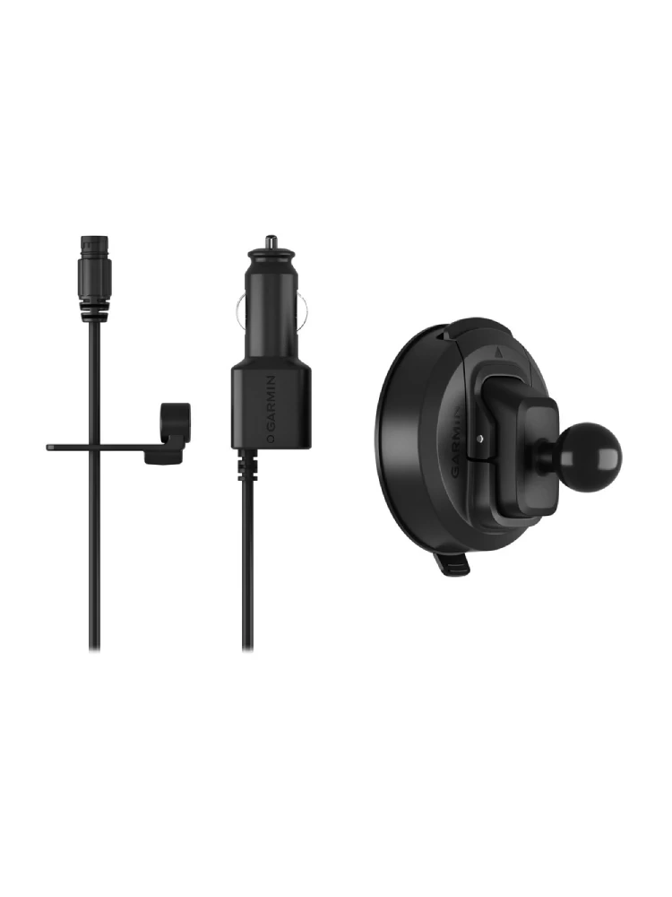 Zestaw: Uchwyt z przyssawką + przewód zasilający do nawigacji Garmin Tread