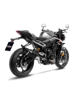 Pełny układ wydechowy LeoVince LV-14 R Black Edition Triumph Street Triple 765 R/ RS/ A2 (23-24) stalowy [bez homologacji]