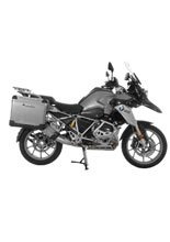 Zestaw: kufry boczne aluminiowe srebrne Zega Pro + stelaże czarne Touratech BMW R1250GS/ R1250GS Adventure/ R1200GS (13-21)/ R1200GS Adventure (14-21) (31+38L)