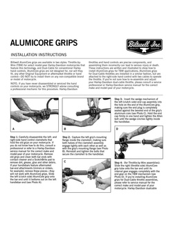 Manetki Biltwell AlumiCore TBW do kierownic o średnicy 25.4 [mm] chrom