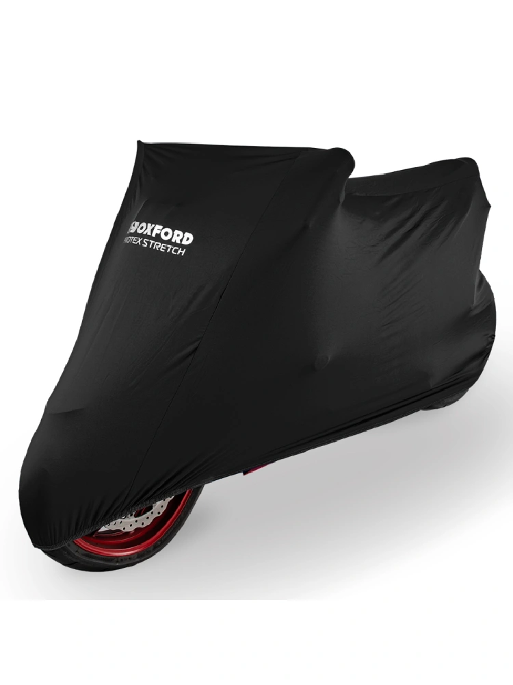 Pokrowiec na motocykl Oxford Protex Stretch do wewnątrz, czarny [rozmiar M]