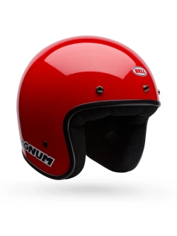 Kask otwarty Bell Magnum czerwony
