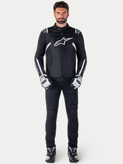 Kurtka motocyklowa tekstylna Alpinestars T-SPS V2 czarno-biała