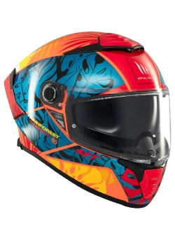 Kask integralny MT Thunder 4 SV Rainforest C4 pomarańczowo-niebieski połysk