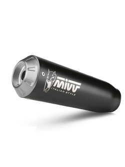 Pełny układ wydechowy (X-M1) MIVV do Yamaha YZF-R125 (19-) / MT-125 (20-) czarny