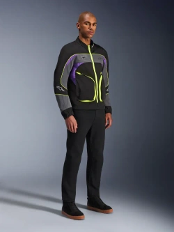 Kurtka motocyklowa tekstylna Alpinestars Unite czarno-szara-fluo