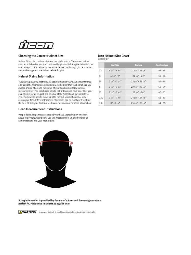 Kask integralny Icon Ultraflite MIPS Misanthrope czarno-czerwony
