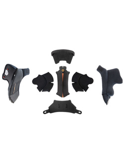 Kompletne wnętrze do kasku Schuberth S3 czarna [rozm. XS-53]