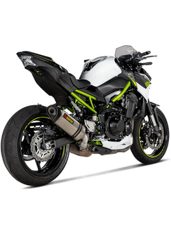 Tłumik motocyklowy Slip-On Line [Titanium + Carbon] Akrapović Kawasaki Z900 (17-19)/ A2 (18-23)