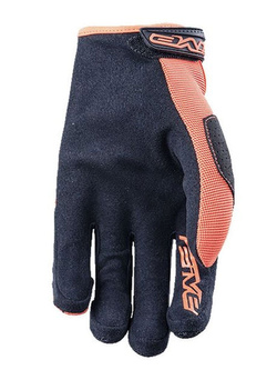 Rękawice cross dziecięce tekstylne Five MXF3 czarno-pomarańczowe