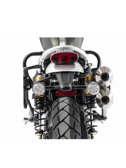 Stelaż boczny Hepco&Becker Triumph Scrambler 1200 XE (19-23) montowany na stałe lewa strona