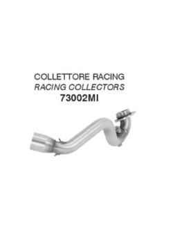 Kolektor [Stainless Steel] - PIAGGIO MP3 500 LT [14-15] 