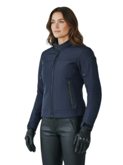 Kurtka motocyklowa damska tekstylna REV’IT! Shade H2O niebieska