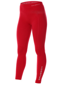 Leginsy damskie Brubeck Extreme Wool różowe