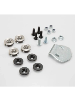 Zestaw: kufer centralny srebrny TRAX ADV + stelaż Adventure-rack SW-Motech Ducati Multistrada V2/ S (12,13,14) (24-) [poj.: 38l]