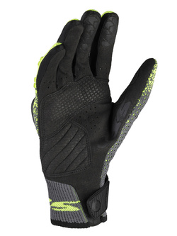 Rękawice motocyklowe Spidi Cross Knit czarno-szaro-żółte