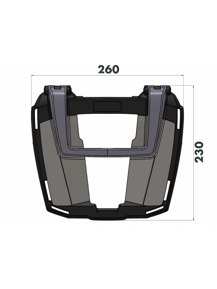 Stelaż pod kufer centralny Hepco&Becker Easyrack Kawasaki Z 900 RS/SE/Black Ball Edition (26-)