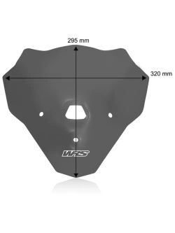 Szyba motocyklowa WRS Touring BMW F 900 R (18-24) mocno przyciemniana