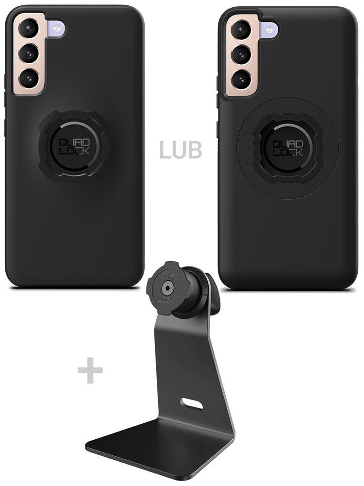 Zestaw na biurko: etui na telefon Samsung Galaxy S22+ + uchwyt Quad Lock