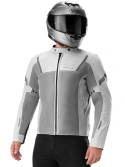 Kurtka motocyklowa tekstylna Shima Rush 3.0 Air G2 szara