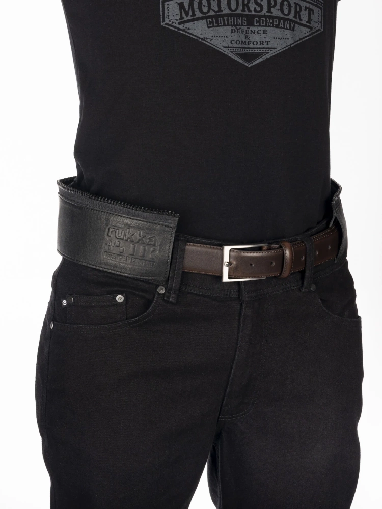 Pasek z zamkiem Rukka Zip-R czarny