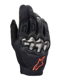 Rękawice cross Alpinestars Megawatt czarno-czerwone
