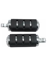 Podnóżki motocyklowe Kuryakyn Trident ISO chromowane-czarne [dł. 124 mm]