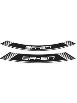 Paski na felgi PUIG - wzór ER6-N  (białe)