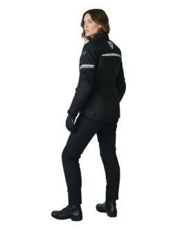 Kurtka motocyklowa damska tekstylna REV’IT! Outback 3 czarno-szara