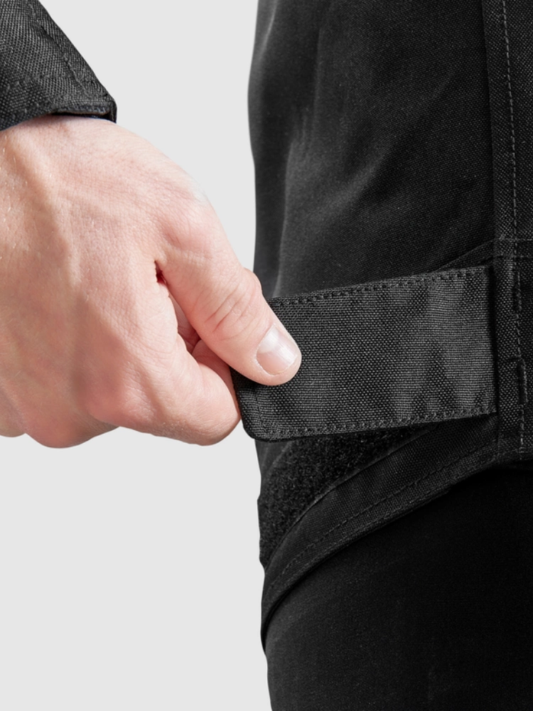 Kurtka motocyklowa tekstylna Ozone Neo czarno-żółta