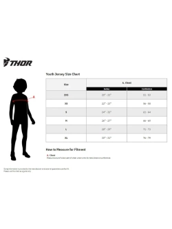 Bluza enduro dziecięca Thor Ridemode Menace szara