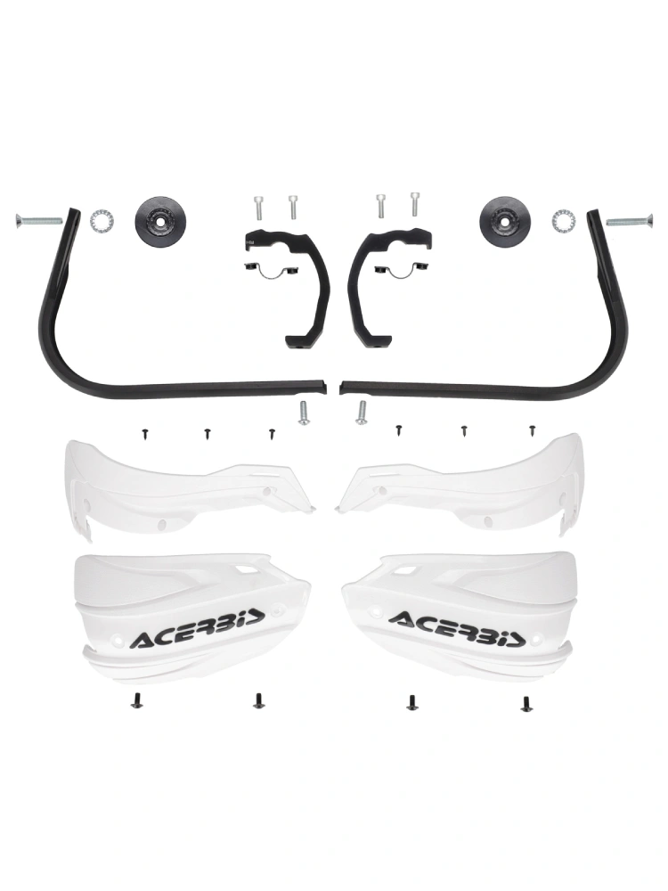 Handbary Acerbis ADV typu G KTM 390 Enduro R/ 390 SMC R (25-) białe