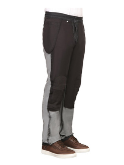 Jeansy motocyklowe Modeka Finn Mono niebieskie sprane