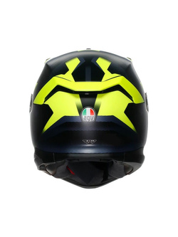 Kask integralny AGV K7 Glimpse czarno-żółty