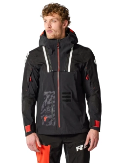 Kurtka enduro REV’IT! Vision H2O czarno-czerwona