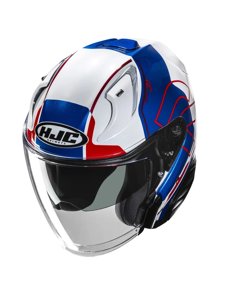 Kask otwarty HJC RPHA 31 Dereen niebiesko-biały