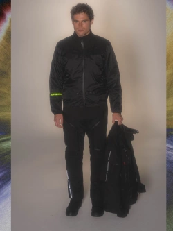 Kurtka motocyklowa tekstylna Spidi 4 Season V3 czarno-niebieska