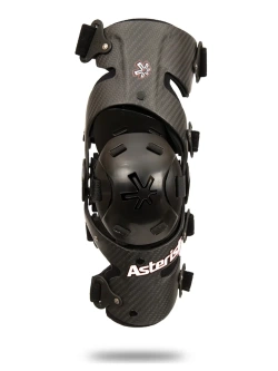Ortezy kolanowe Asterisk Carbon Cell 1.2 czarne