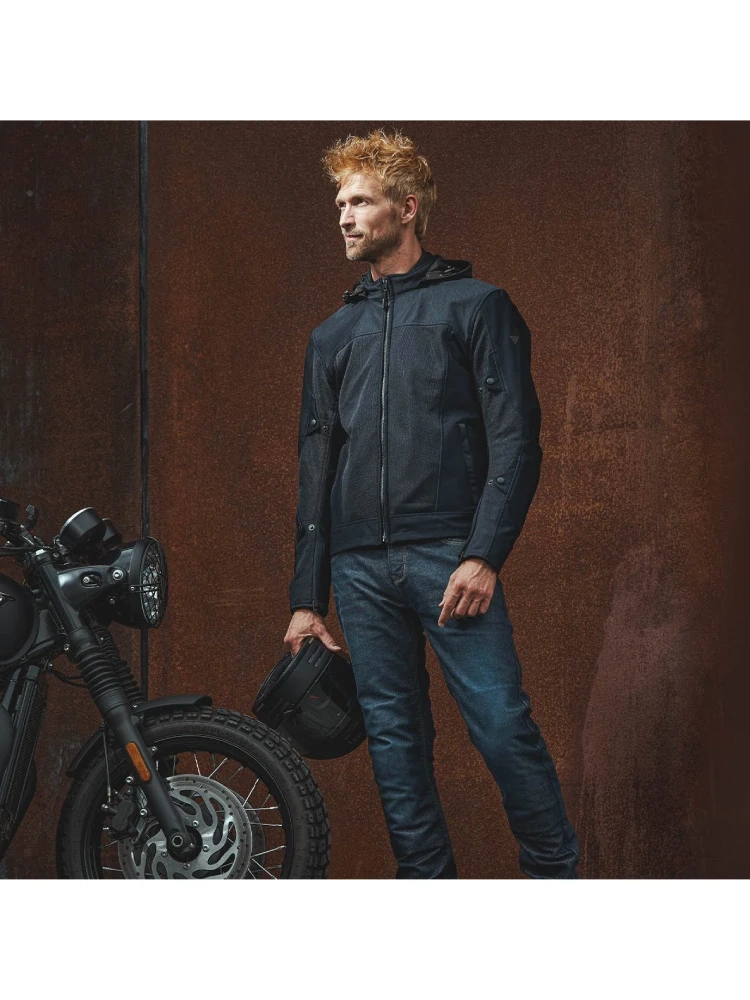 Softshell motocyklowy Modeka Davey Air niebieski