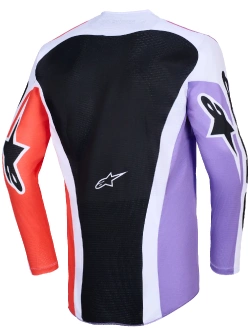 Bluza cross Alpinestars MX Racer Air Portl fioletowo-różowo-biała
