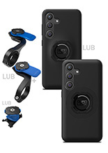 Zestaw rowerowy: etui na telefon Samsung Galaxy S24 oraz mocowanie Quad Lock