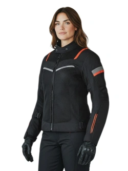 Kurtka motocyklowa damska tekstylna REV’IT! Tornado 3 czarna