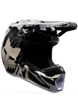 Kask enduro dziecięcy Fox V1 Diffuse czarno-brązowy