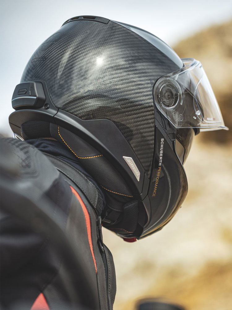 Kask szczękowy Schuberth C5 Carbon czarny połysk