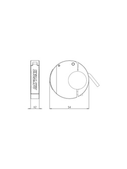 Ładowarka USB typu "C" Daytona Parts Slim mocowana na kierownicy motocykla [1 port]