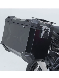 Zestaw: kufry boczne + kufer centralny TRAX ADV + stelaże SW-Motech Ducati Multistrada V2/ S (24-) czarne